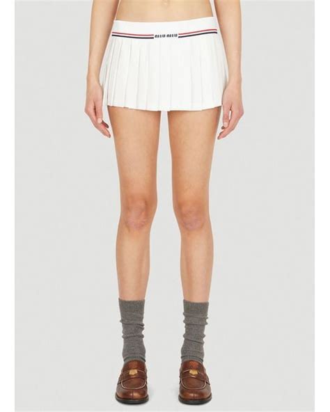 miu miu ultra mini skirt|miu mini skirt.